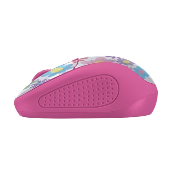 მაუსი Primo Wireless Mouse - pink flowers 21481