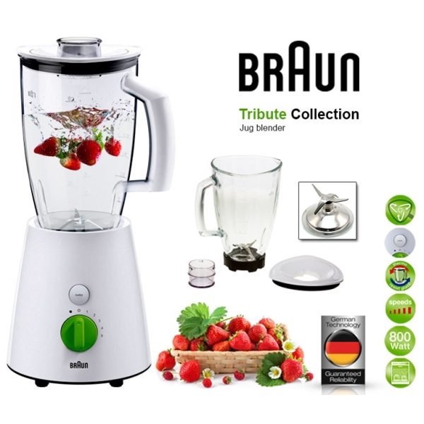 ბლენდერი  BRAUN JB3010WH 800W