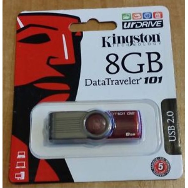 USB ფლეშ მეხსიერება USB  8GB  DT101G28GBZ DATATRAVELER    USB 2.0