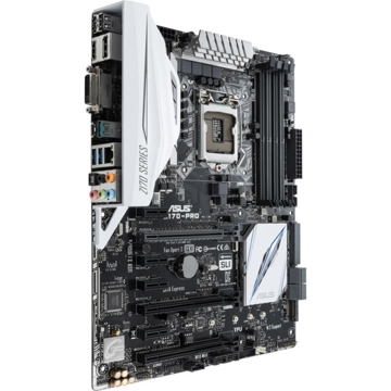 დედა   დაფა   ASUS LGA 1151, Z170-PRO  2PCIX, 2PCI, 2MPCI, 4DDR4, DVI, HDMI, USB 3.0, GLAN, M.2