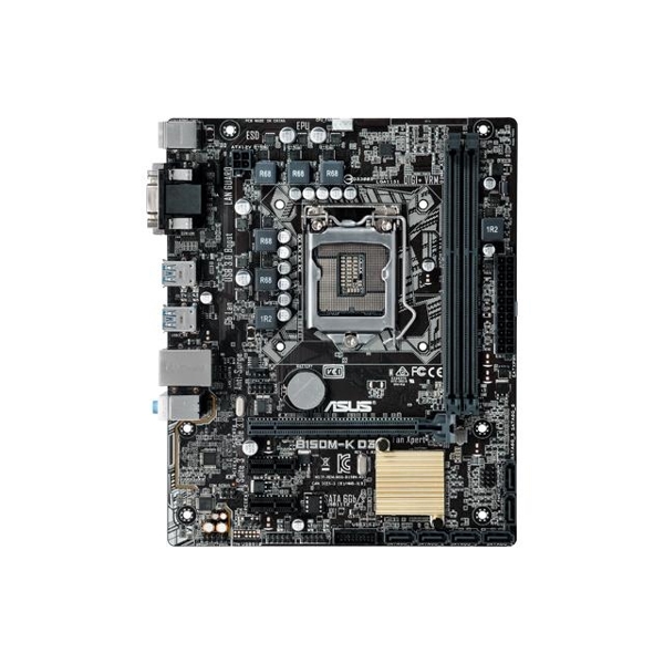 დედა დაფა   ASUS LGA 1151, B150M-K,   B150, 1PCIX, 1PCIE,2DDR4,DVI,