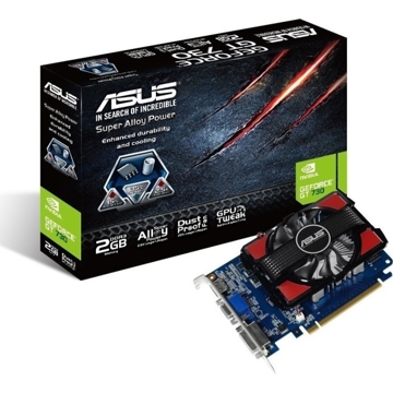 ვიდეო დაფა PCI EXPRESS 2GB ASUS GT730, 2GD3DVI, HDMI, 2G, DDR3, 128BIT