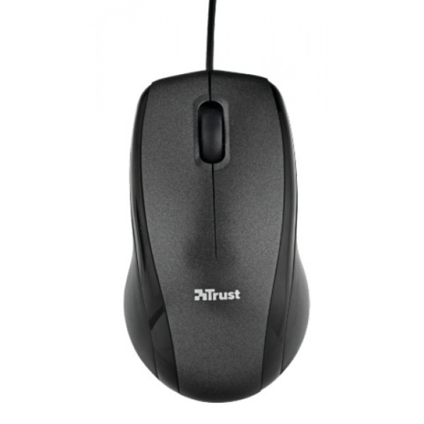 მაუსი TRUST Carve USB Optical Mouse - Black / 15862