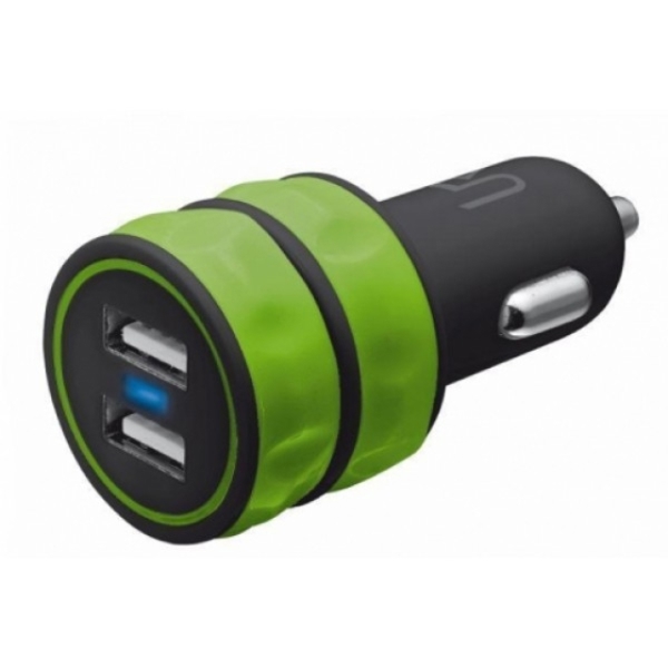 მანქანის დამტენი TRUST Dual Smartphone Car Charger