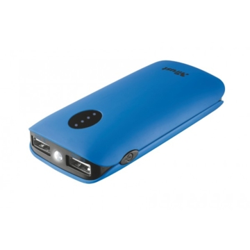 პორტატული დამტენი TRUST Leon PowerBank 5200 - blue / 20382