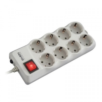 დენის გამანაწილებელი Surge Protector Optima Pro 1,8 m (8 sockets) beige/grey