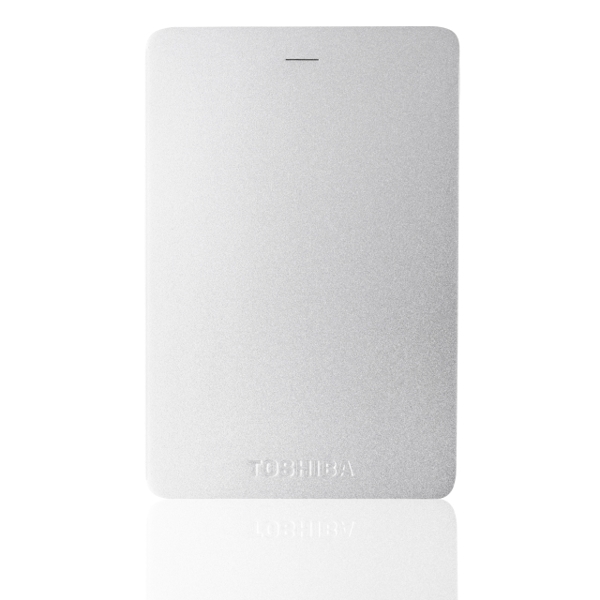 გარე მყარი დისკი  TOSHIBA Canvio ALU 3S Silver