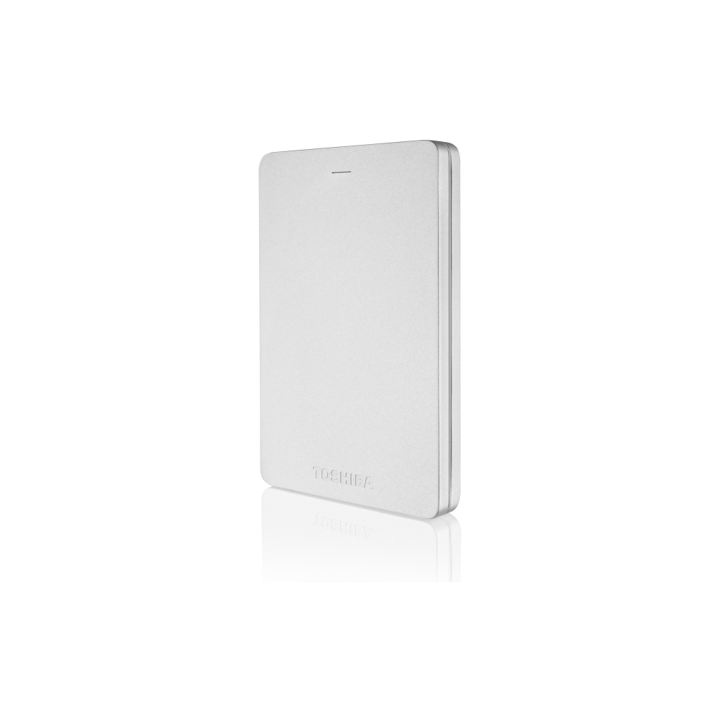 გარე მყარი დისკი  TOSHIBA Canvio ALU 3S Silver