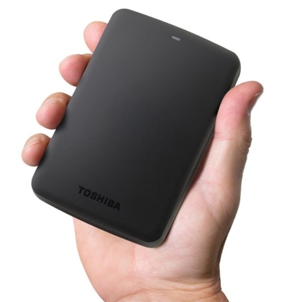 გარე მყარი დისკი TOSHIBA CANVIO BASICS 2.5 2TB black