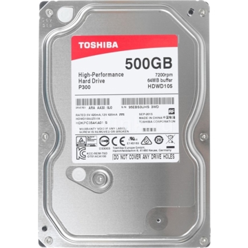 მყარი დისკი TOSHIBA  P300 High-Performance Hard Drive 500GB