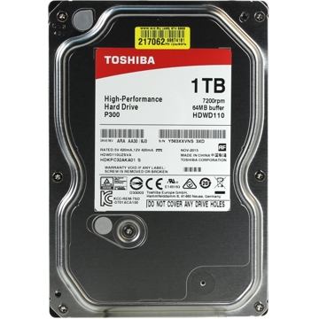 მყარი დისკი TOSHIBA  P300 High-Performance Hard Drive 1TB