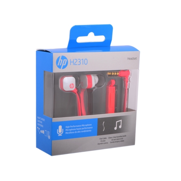 ყურსასმენი HP In Ear H2310 Coral Headset