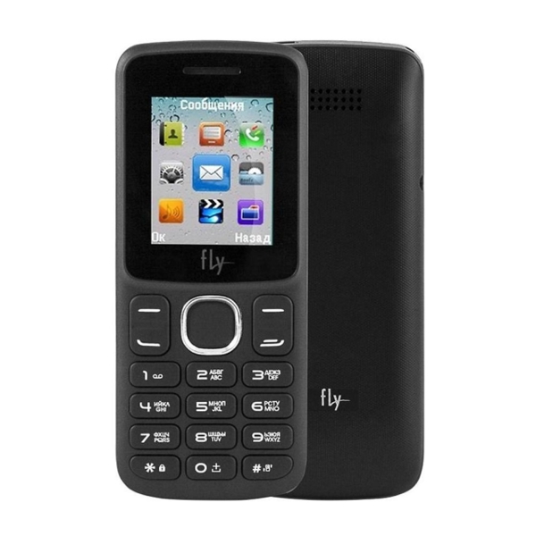 მობილური ტელეფონი FLY  FF179 Black, 1.77'' 128x160, 312MHz, 1 Core, 32MB RAM, 32MB, up to 16GB flash, 2 Sim, 2G, BT, 600mAh, 50g, 112x52x13