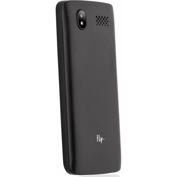 მობილური ტელეფონი FLY  FF242 Black, 2.4'' 320x240, 32MB RAM, 32MB, up to 16GB flash, 0.3Mpix, 2 Sim, 2G, BT, 1000mAh, 78g, 119x50,5x11,5