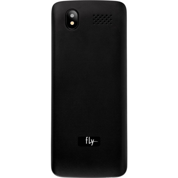 მობილური ტელეფონი FLY  FF242 Black, 2.4'' 320x240, 32MB RAM, 32MB, up to 16GB flash, 0.3Mpix, 2 Sim, 2G, BT, 1000mAh, 78g, 119x50,5x11,5