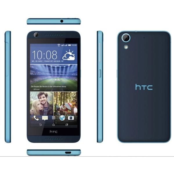 მობილური ტელეფონი HTC Desire 626g dual sim Blue Lagoon EEA 5'' 1280x720 1.7GHz 8 Core 1GB RAM 8GB up to 32GB flash 13Mpix 5Mpix dual  Sim 2000mAh 146,9x70,9x8,19