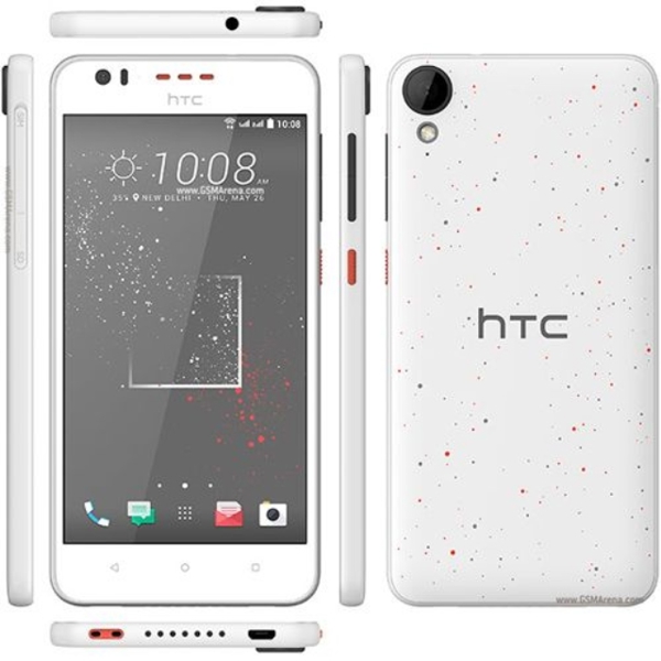 მობილური ტელეფონი HTC Desire 825 dual sim EEA Stratus White 5.5'' 1280x720, 1.6GHz, 4 Core, 2GB RAM, 16GB, up to 2TB flash, 13Mpix/5Mpix, dual sim, 2G, 3G, LTE, BT, Wi-Fi, GPS, Glonass, 2700mAh, Android 6.0, 155g, 156,9x76,9x7,4