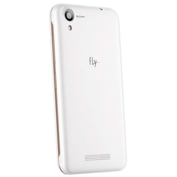 მობილური ტელეფონი  FLY  FS454 White, 4.5'' 854x480, 1.3GHz, 4 Core, 512MB RAM, 4GB, up to 32GB flash, 5Mpix/0.3Mpix, 2 Sim, 2G, 3G, BT, Wi-Fi, GPS, 1700mAh, Android 6.0, 130g, 132x67,79x10,5