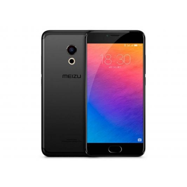 მობილური ტელეფონი MEIZU Pro6 Grey Black, 5.2'' 1920x1080, 1.4GHz+2.0GHz+2.5GHz, 4+4+2 Core, 4GB RAM, 64GB, 21.16Mpix/5Mpix, 2 Sim, 2G, 3G, LTE, IRDA, BT, Wi-Fi, NFC, GPS, Glonass, 2560mAh, Android 6.0, 160g, 147.7x70.8x7.3