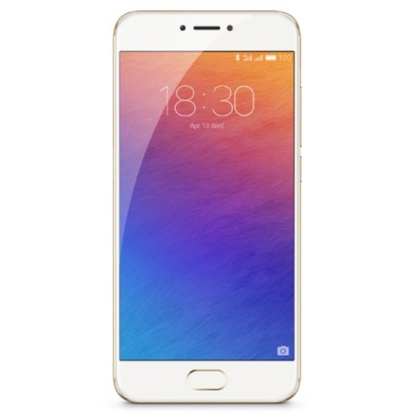 მობილური ტელეფონი MEIZU Pro6 Gold White, 5.2'' 1920x1080, 1.4GHz+2.0GHz+2.5GHz, 4+4+2 Core, 4GB RAM, 32GB, 21.16Mpix/5Mpix, 2 Sim, 2G, 3G, LTE, IRDA, BT, Wi-Fi, NFC, GPS, Glonass, 2560mAh, Android 6.0, 160g, 147.7x70.8x7.3,