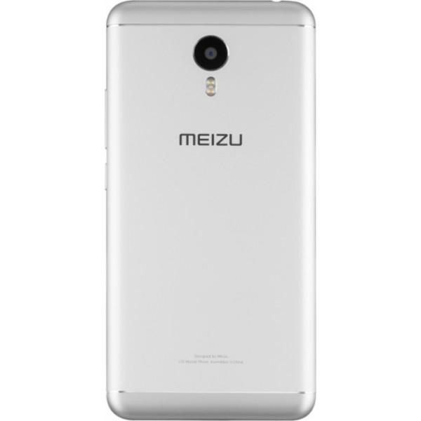 მობილური ტელეფონი MEIZU M3 Note Silver White, 5.5'' 1920x1080, 1.8GHz+1.0GHz, 4+4 Core, 3GB RAM, 32GB, up to 128GB flash, 13Mpix/5Mpix, 2 Sim, 2G, 3G, LTE, IRDA, BT, Wi-Fi, GPS, Glonass, 4100mAh, Android 5.1, 163g, 153,6x8.2x75.5, gorilla glass