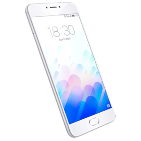 მობილური ტელეფონი MEIZU M3 Note Silver White, 5.5'' 1920x1080, 1.8GHz+1.0GHz, 4+4 Core, 2GB RAM, 16GB, up to 128GB flash, 13Mpix/5Mpix, 2 Sim, 2G, 3G, LTE, IRDA, BT, Wi-Fi, GPS, Glonass, 4100mAh, Android 5.1, 163g, 153,6x8.2x75.5, gorilla glass