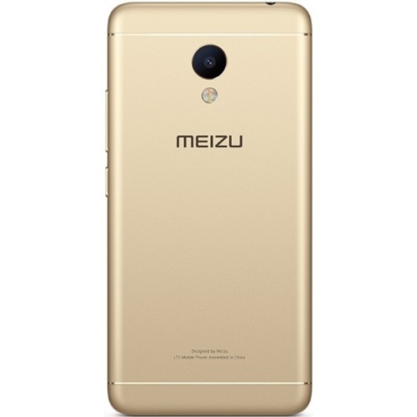 მობილური ტელეფონი MEIZU M3s mini Gold, 5'' 1280x720, 1.0GHz+1.5GHz, 4+4 Core, 3GB RAM, 32GB, up to 128GB flash, 13Mpix/5Mpix, 2 Sim, 2G, 3G, LTE, BT, Wi-Fi, GPS, Glonass, 3020mAh, Android 5.1, 138g, 141.9x69.9x8.3