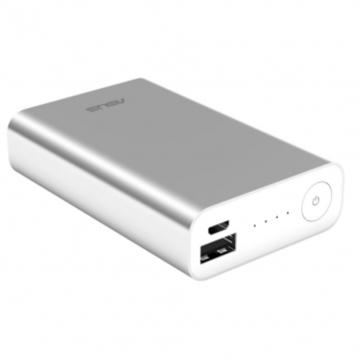 პორტალური დამტენი  ASUS POWER BANK 10050MAH ABTU005 ZEN SILVER