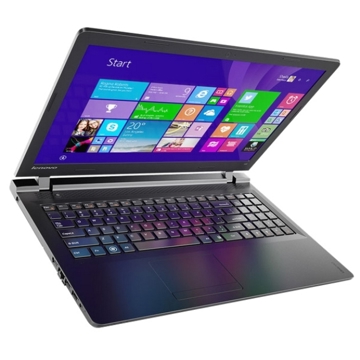 ნოუთბუქი LENOVO  IP 100-15IBD I5 4G 128GB GT920-2gb. Black TEXTURE15.6 HD TN GL(FLAT), CPU- I5-5200U, NO HDD. 128G SATA SSD. RAM- 4G(14GBDDRIIIL1600) DVD-RW.FREE-DOS0.3 MEGA WITH SINGLE MIC. Battery- 4CELL 32WH. Adapter- 65W 3-PIN. HDMI. WiFi- 1X1 BGN