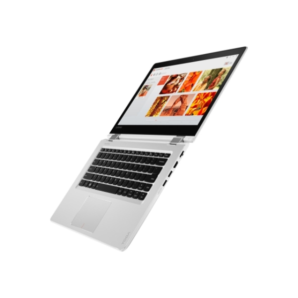 ნოუტბუქი LENOVO  YG 510-14IKB I5 4G 1T 10HI5-7200U WHITE 4G(1X4GBDDR4 2133), 1TB 7MM 5400RPM. NO ODD. INTEGRATED 14.0 FHD IPS AG TOUCH(SLIM) 2CELL 35WH. W10 HOME . Backlit YES. HD 720P WITH ARRAY MICHDMI