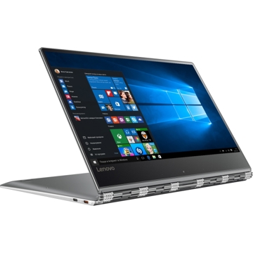 ნოუთბუქი LENOVO  LN YOGA910-13IKB I7 8G 512 10HI7-7500U SILVER. NO HDD. INTEGRATED 13.9 8G  512G PCIE SSD DDR4 2133 ONBOARD UHD IPS MULTI-TOUCH, 4CELL 78WH. W10 HOME HIGH END EM.  Backlit  YES. CAMERA HD 720PNO HDMI