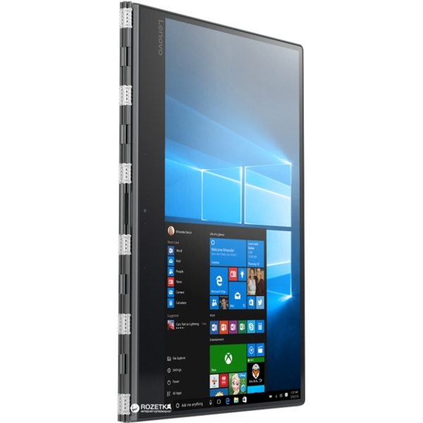 ნოუთბუქი LENOVO  LN YOGA910-13IKB I7 8G 512 10HI7-7500U SILVER. NO HDD. INTEGRATED 13.9 8G  512G PCIE SSD DDR4 2133 ONBOARD UHD IPS MULTI-TOUCH, 4CELL 78WH. W10 HOME HIGH END EM.  Backlit  YES. CAMERA HD 720PNO HDMI