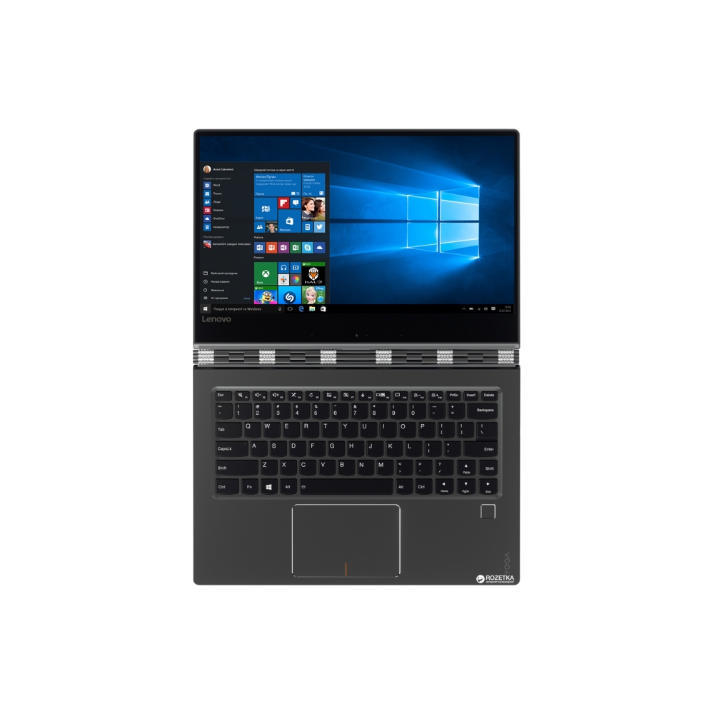 ნოუთბუქი LENOVO  LN YOGA910-13IKB I7 8G 512 10HI7-7500U SILVER. NO HDD. INTEGRATED 13.9 8G  512G PCIE SSD DDR4 2133 ONBOARD UHD IPS MULTI-TOUCH, 4CELL 78WH. W10 HOME HIGH END EM.  Backlit  YES. CAMERA HD 720PNO HDMI