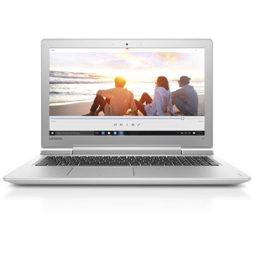 ნოუთბუქი LENOVO   IP 700-15ISK I7 8G 1TBI7-6700HQ, Nvidia GeForce GTX950 4GB. WHITE.  8G(24GBDDR2133), 1TB 7MM 5400RPM. DVD/RW. 15.6 FHD IPS AG(SLIM).3CELL 45W. HFREE-DOS Backlit YES. HD 720P WITH ARRAY MICHDMI