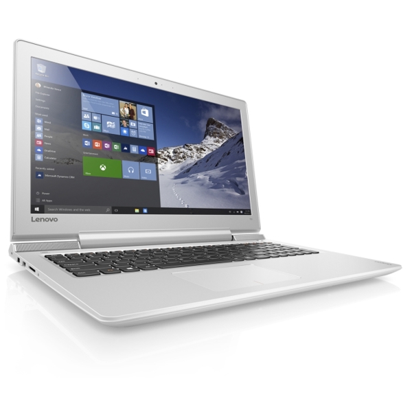 ნოუთბუქი LENOVO   IP 700-15ISK I7 8G 1TBI7-6700HQ, Nvidia GeForce GTX950 4GB. WHITE.  8G(24GBDDR2133), 1TB 7MM 5400RPM. DVD/RW. 15.6 FHD IPS AG(SLIM).3CELL 45W. HFREE-DOS Backlit YES. HD 720P WITH ARRAY MICHDMI