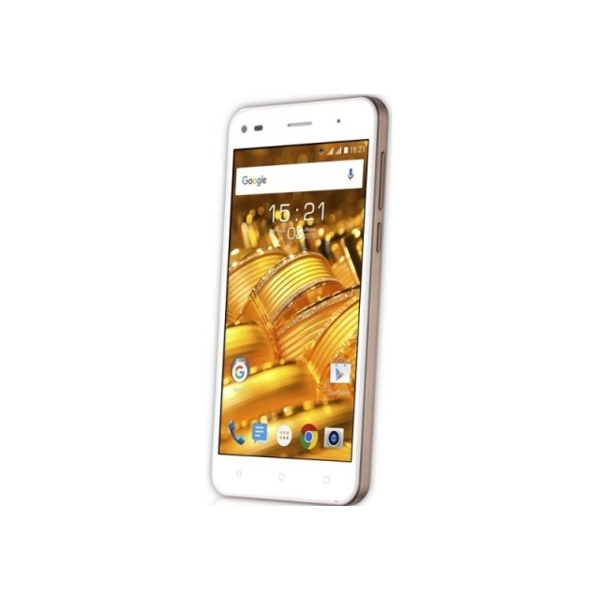 მობილური ტელეფონი  FLY  FS507 White, Cirrus 4  5'' 1280x720, 1.3GHz, 4 Core, 1GB RAM, 8GB, up to 32GB flash, 8Mpix/2Mpix, 2 Sim, 2G, 3G, BT, Wi-Fi, GPS, 1950mAh, Android 6.0, 134g, 143x71.6x7.6