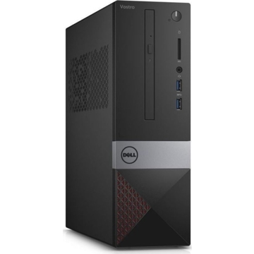 პერსონალური კომპიუტერი DELL Vostro 3250 SFF Intel® Core® i7-6700 (Quad Core, 3,4-4.0GHz, 8MB), 8Gb DDR3 RAM, 1TB HDD, DVDRW, Intel® HD 530 Graphics, Wi-Fi+BT 4.0, PSU, MS116 USB Mouse, USB KB216 Keyboard, UBU. 3YrW