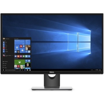 მონიტორი DELL SE2717H 27"(68,6 cm), 1920x1080(60Hz) (16:9), IPS/178°/178°,300 cd/m², 8,000,000:1/, 6ms  overdrive G to G, 16.7mln colors, VGA, 1xHDMI, 8.6 kg, Black W 3Yr