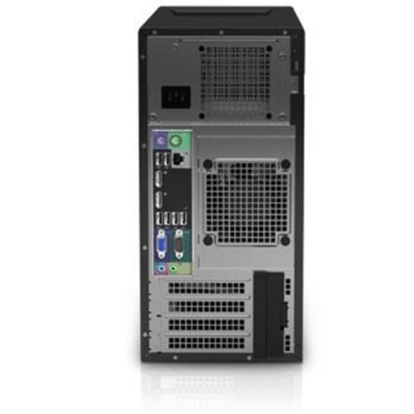 სერვერი DELL PowerEdge T20, Intel Xeon E3-1225v3 (3.2GHz, 8M Cache, 4C/4T, Turbo, 84W), NO RAM, no FDD, no DVD, 1TB 7.2K Entry SATA 3.5in Cabled Hard Drive, 1x Intel 82579 Gigabit Ethernet LANt, 1x 290W PSU, Warranty 39M Next Business Day