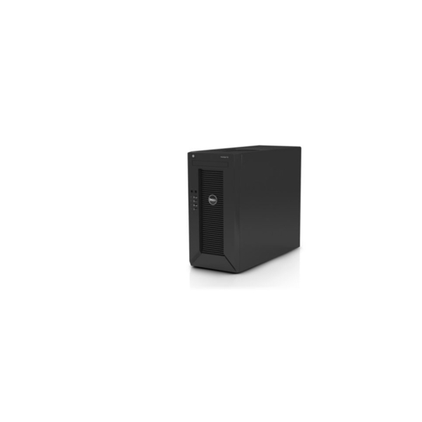სერვერი DELL PowerEdge T20, Intel Xeon E3-1225v3 (3.2GHz, 8M Cache, 4C/4T, Turbo, 84W), NO RAM, no FDD, no DVD, 1TB 7.2K Entry SATA 3.5in Cabled Hard Drive, 1x Intel 82579 Gigabit Ethernet LANt, 1x 290W PSU, Warranty 39M Next Business Day