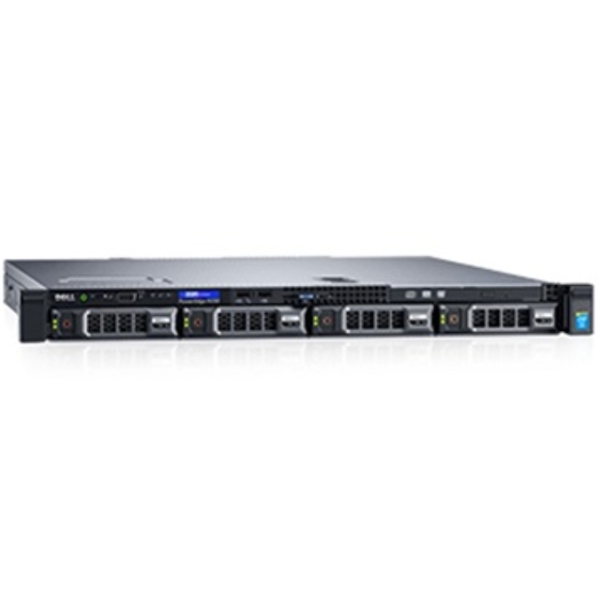 სერვერი DELL PowerEdge R230 1U RACK Intel Xeon E3-1220v5 (3.0GHz, 8M cache, 4C/4T, turbo 80W), 4GB 2133MHz (1x 4GB UDIMMs) RAM, 4x 3.5" Backplane, 1x 1TB 7.2K SATA Entry HDD, no DVD, S130 RAID, 2x GbE, iDRAC8 Basic, 1x 250W PSU,  Rack Rails, Warranty 3Yr Next Business Day