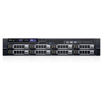 სერვერი DELL PowerEdge R530 / 3.5" Chassis with up to 8 Hard Drives /1xIntel Xeon E5-2609v3 1.90GHz (15M Cache, 6.4GT/s QPI, no Turbo, 6C 85W)/ 16GB (2x 8GB RDIMM, 2133 MHz, Dual Rank) RAM / 2x300GB 10K RPM SAS 12Gbps 2.5in Hot-plug Hard Drive,3.5in HYB CARR/ DVD /PERC H730 Integrated RAID Controller, 1GB NV Cache /  4x 1Gbit/s Ethernet (On-Board LOM 1GBE) /  iDRAC8 Express /Hot-plug Power Supply (1+1), 750W/ Rails and Arm / 3Yr Next Business Day