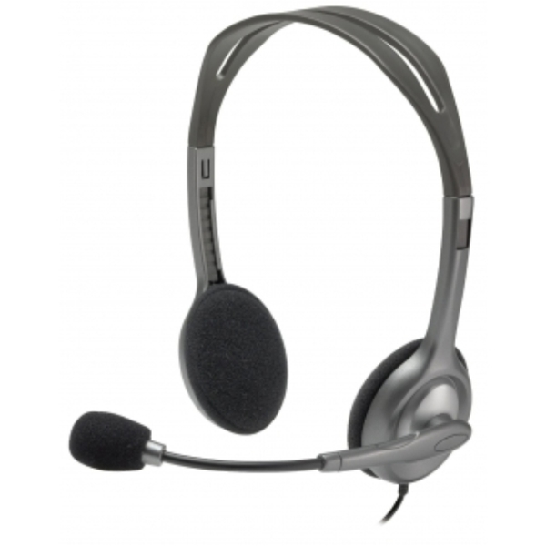 ყურსასმენი  LOGITECH LOGITECHPC STEREO HEADSET H-111-ONE PLUG