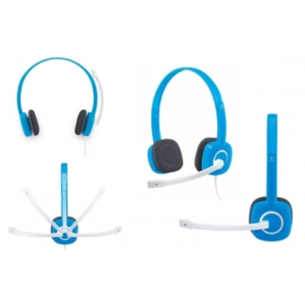  ყურსამენი LOGITECH LOGITECHPC STEREO HEADSET H150 SKYBLUE 981-000368