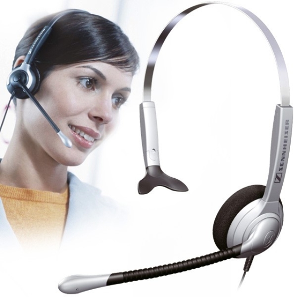 ყურსასმენი Sennheiser SH330 Monaural Headset with Microphone call center