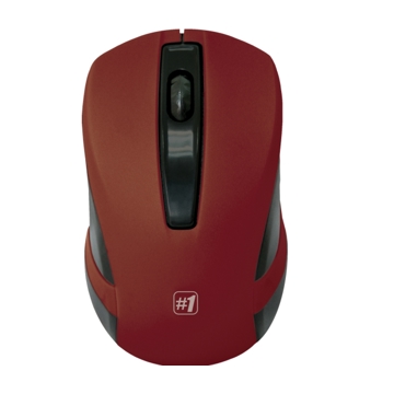 მაუსი Wireless optical mouse Defender #1 MM-605 red,3 buttons,1200dpi