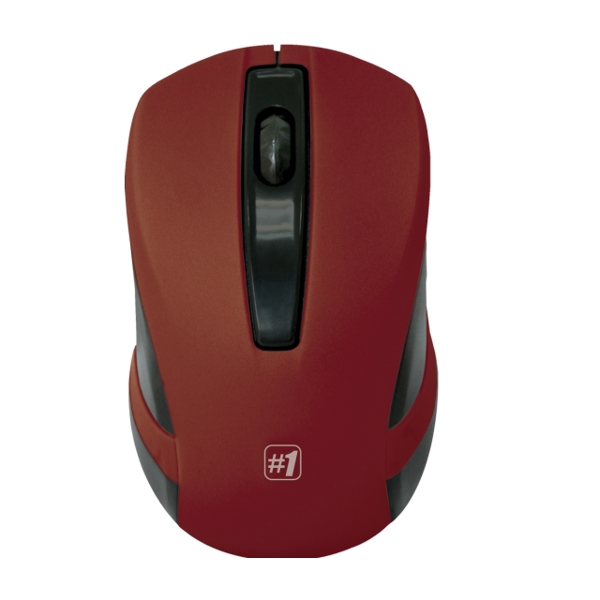 მაუსი Wireless optical mouse Defender #1 MM-605 red,3 buttons,1200dpi