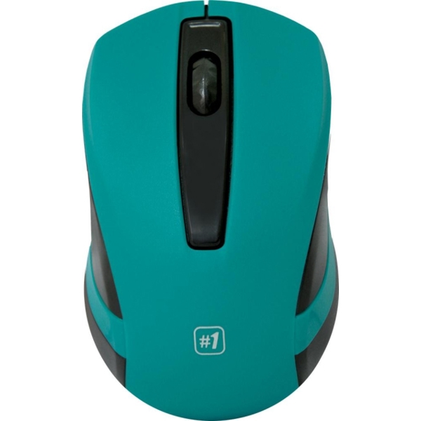 მაუსი Wireless optical mouse Defender #1 MM-605 green,3 buttons,1200dpi