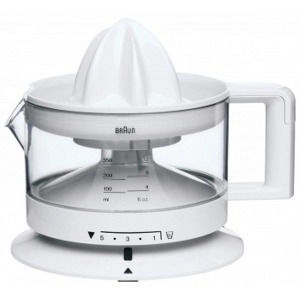 წვენსაწური Braun CJ3000WH, 20W, Juicer, White