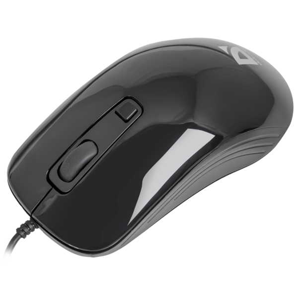 მაუსი Wired optical mouse Defender Datum MB-060 black,4 buttons,1000/1600 dpi